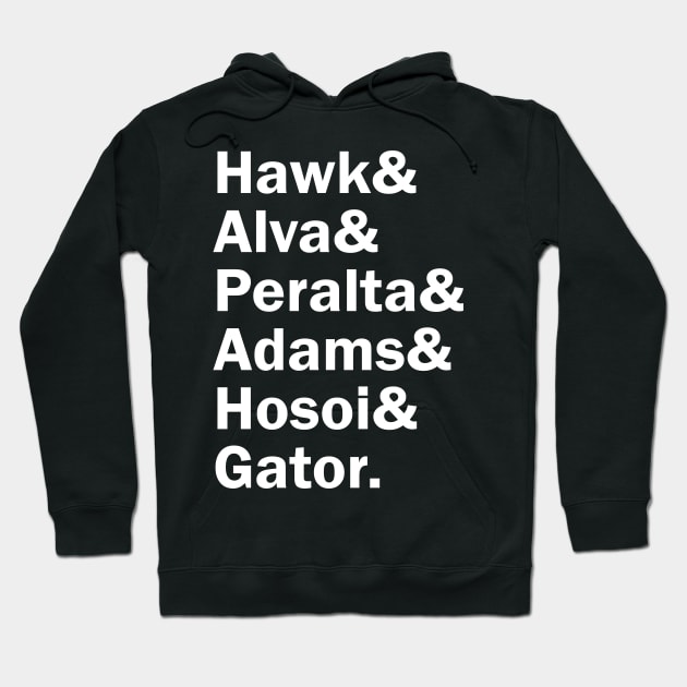 Funny Names x Skateboarders Hoodie by muckychris